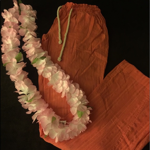 Roxy Linen Drawstring Pants - Picture 5 of 6